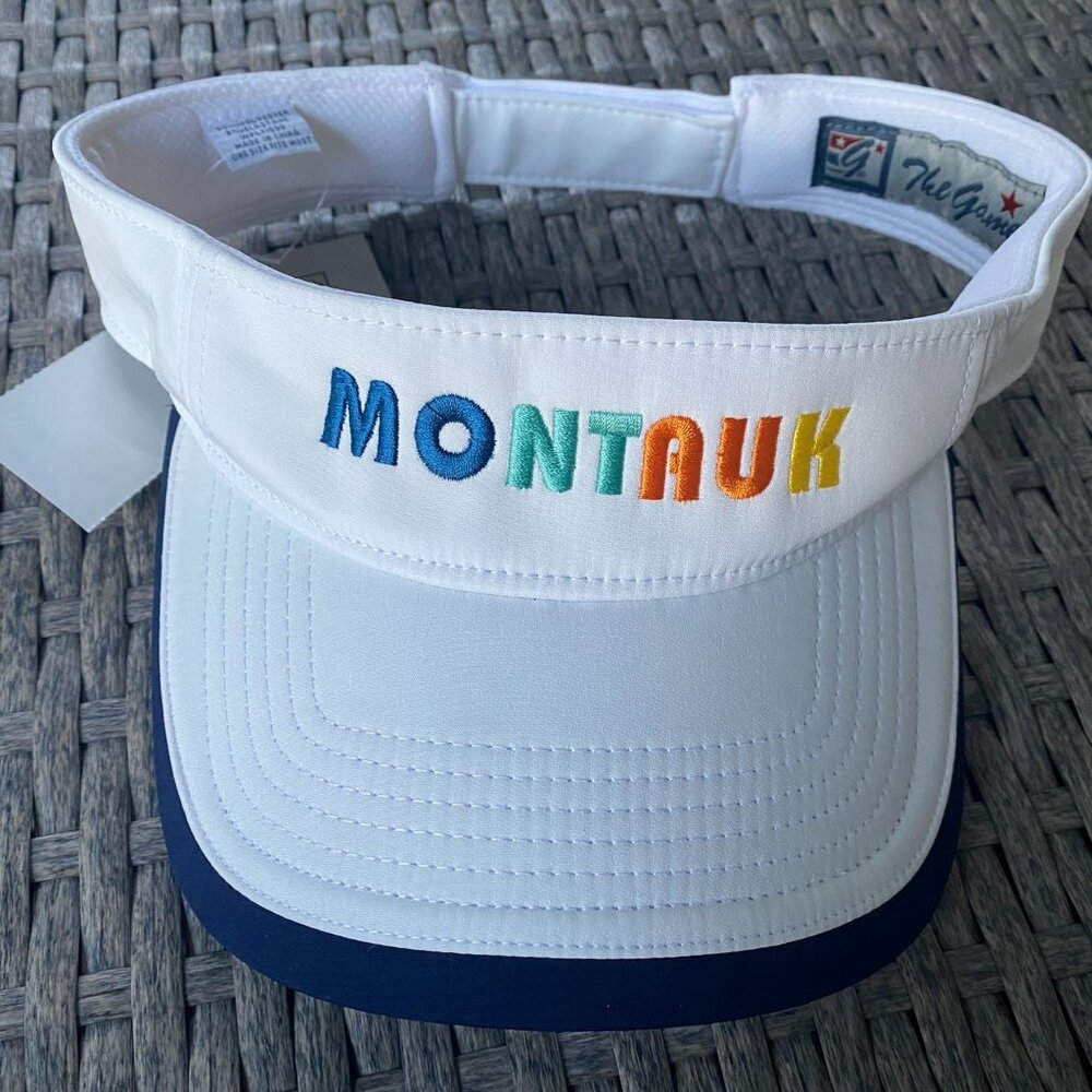 Never Been Worn "Montauk" White Visor